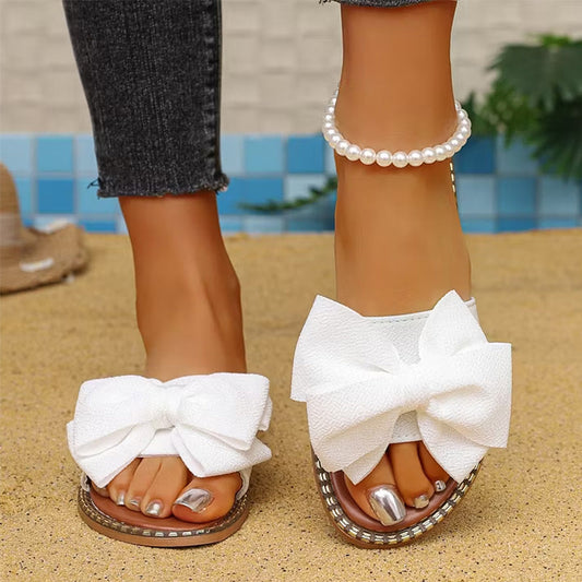 Chic Bow Sandalias para Mujeres