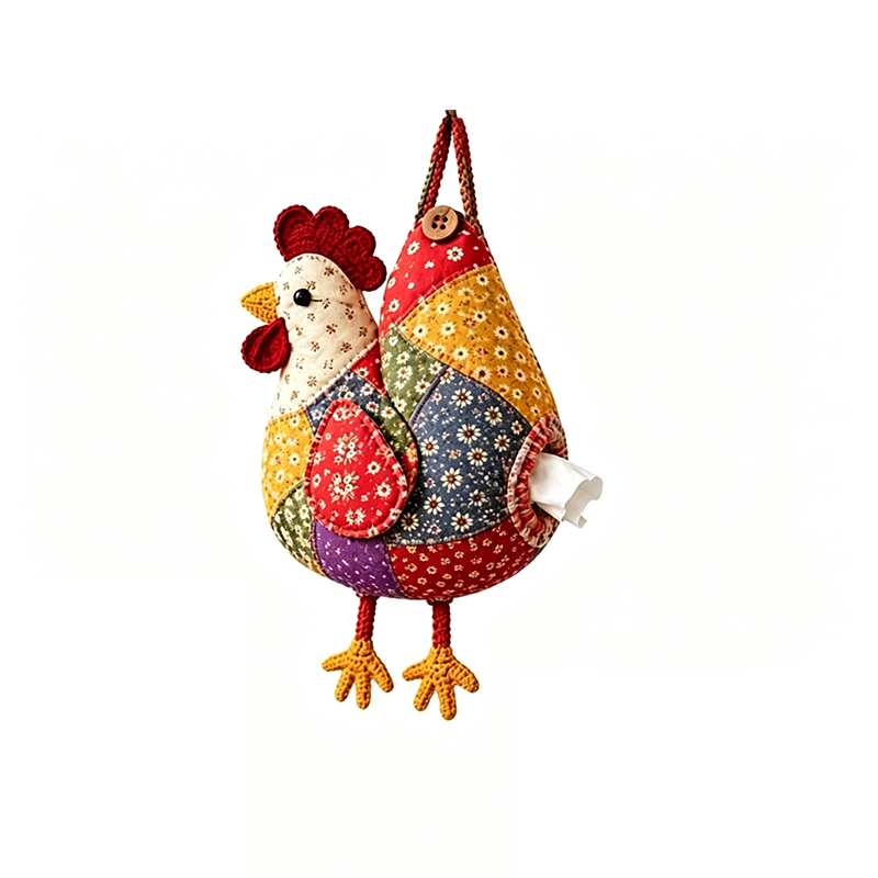 🧵🐤Portapañuelos de Tela para Animales (DIY): ¡Cose, cuelga y alegra cualquier espacio!