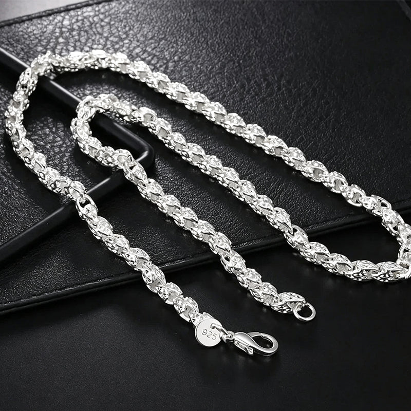 Pulsera y Collar de Cadena con Escamas de Dragón, Tendencia Actual📿