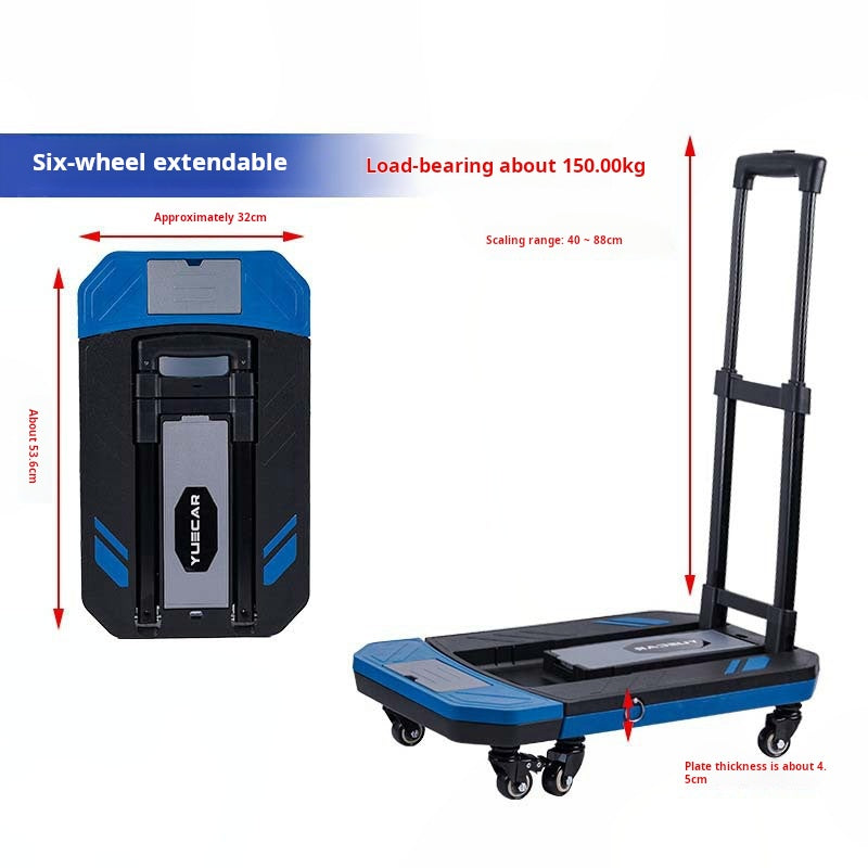 📦Carro de mano plegable y silencioso