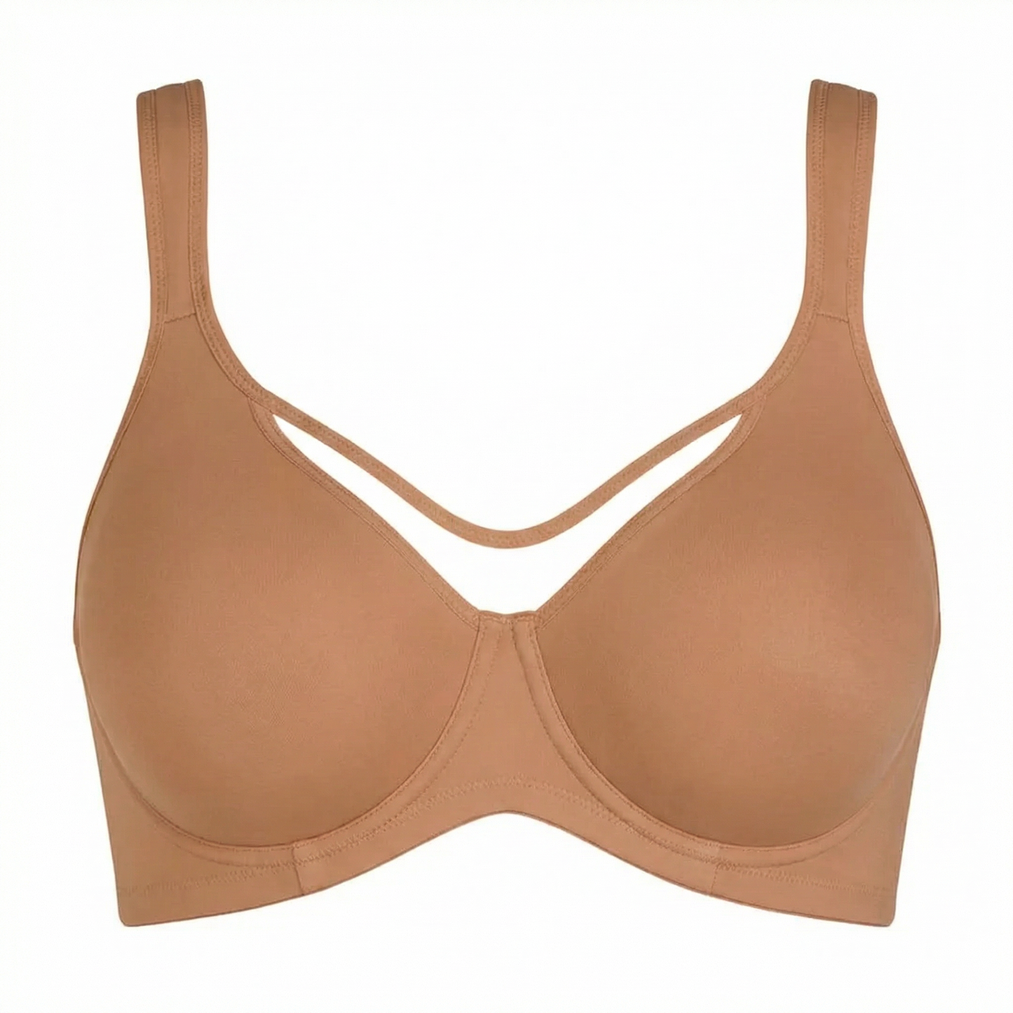 💐Sujetador elegante de cobertura completa transparente para mujer de talla grande
