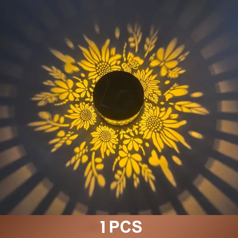 Lámpara Solar Mandala – Decoración Mágica para Exterior