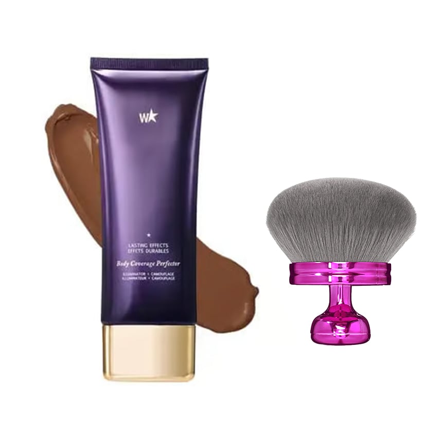 💜Último día: ¡Compra 1 y llévate 1 gratis!💜✨Perfeccionador de cobertura corporal: maquillaje corporal resistente al agua, ligero e impecable