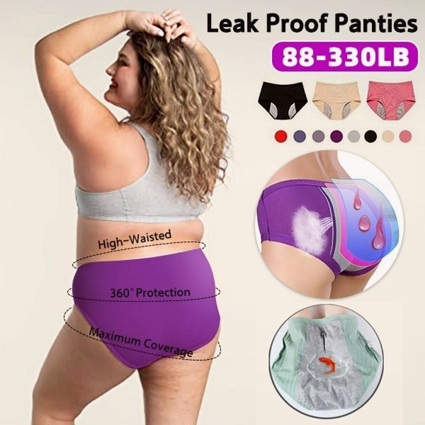 🌸Compre 1 y llévese 3 packs🔥2026 Más vendido Braguitas de cintura alta a prueba de fugas