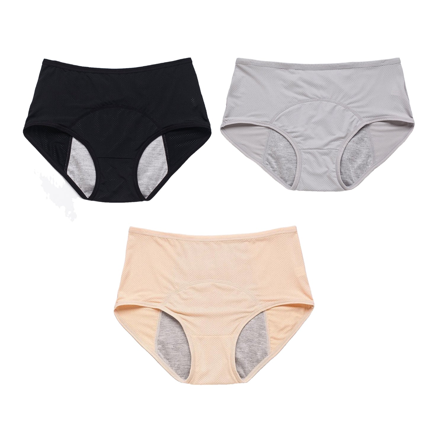 🌸Compre 1 y llévese 3 packs🔥2026 Más vendido Braguitas de cintura alta a prueba de fugas