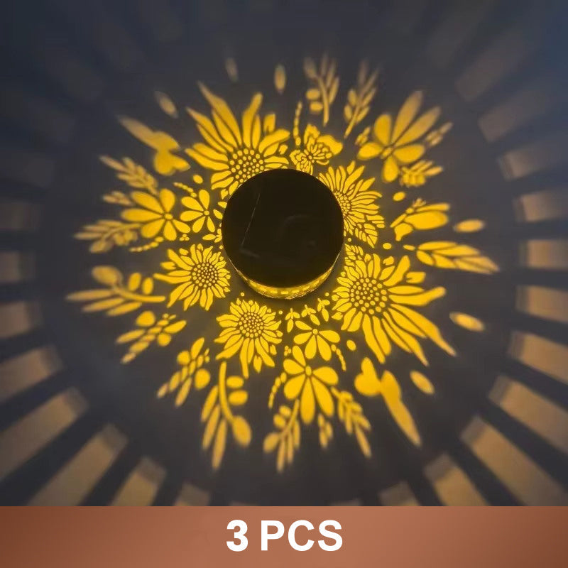 Lámpara Solar Mandala – Decoración Mágica para Exterior