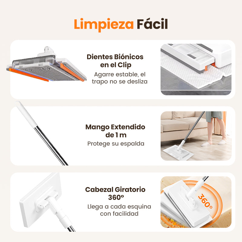 🔥【1° Más Vendido】🔥 Limpieza lenta/paños desechables/esfuerzo?Ecologistas recomiendan!