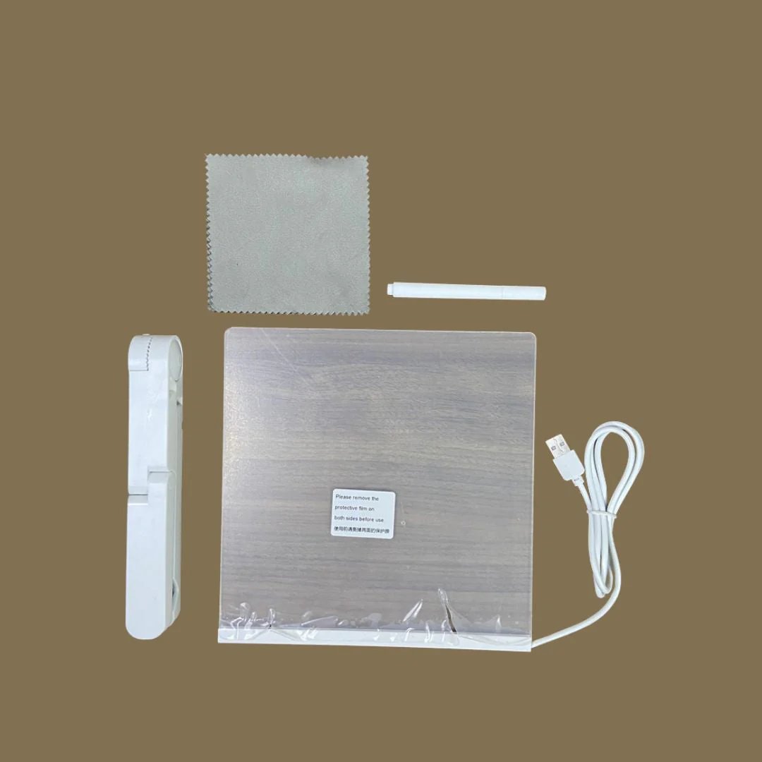 ⏳🎨Tablero de dibujo LED luminoso para niños
