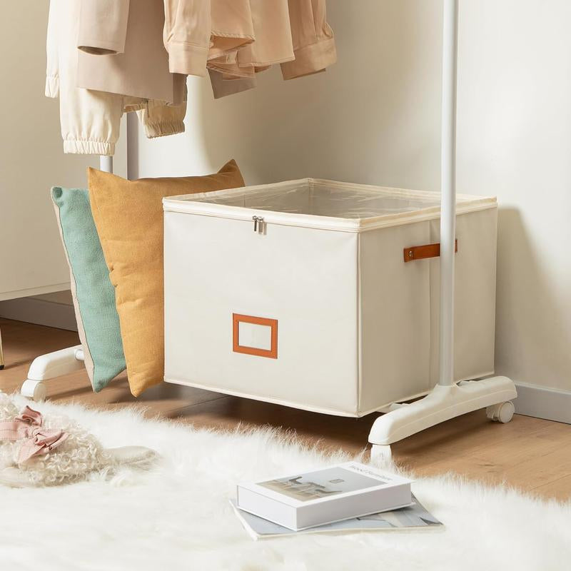 👟 ¡Adiós al Desorden! Caja de Zapatos de Tela Plegable y Transpirable ✨