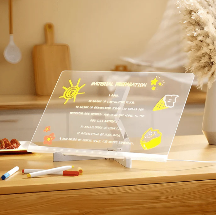 ⏳🎨Tablero de dibujo LED luminoso para niños