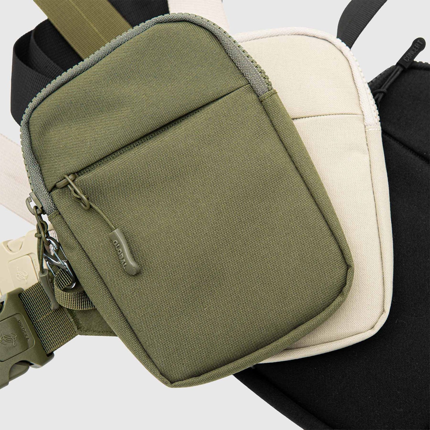 Bolsa de eslinga de viaje Versión 2.0 – Antirrobo y tela 500D resistente