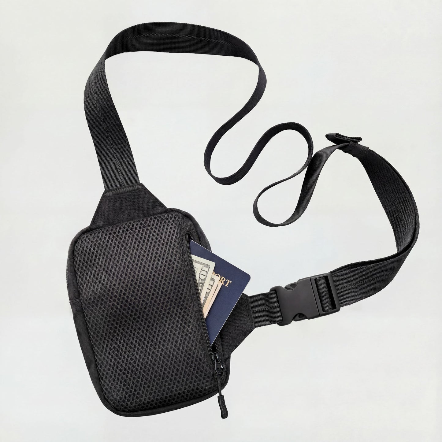 Bolsa de eslinga de viaje Versión 2.0 – Antirrobo y tela 500D resistente