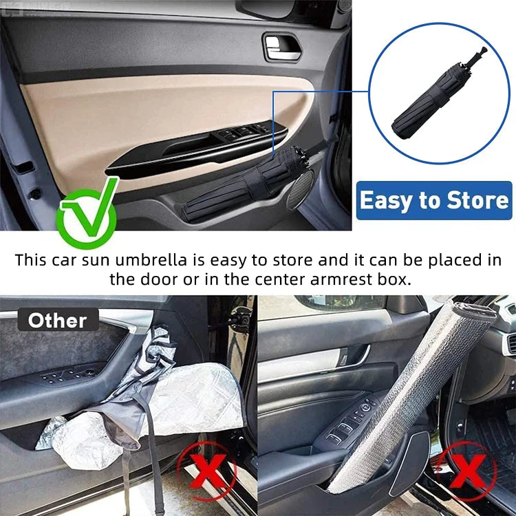 Parasoles plegables para el parabrisas del coche