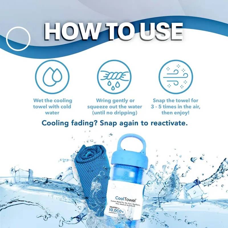⏰Último día: ¡Compra 1 y llévate 1 gratis! 🔥 Toallas refrescantes de secado rápido para gimnasio