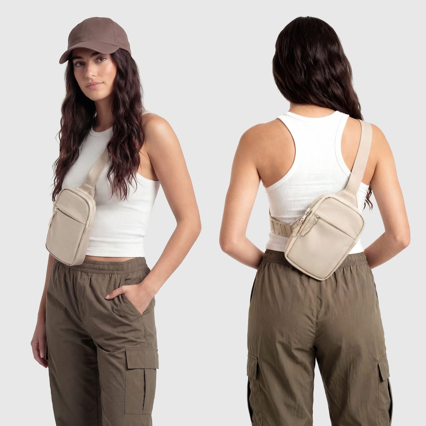 Bolsa de eslinga de viaje Versión 2.0 – Antirrobo y tela 500D resistente