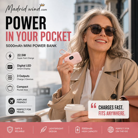 Cargador Portátil Mini 5000mAh