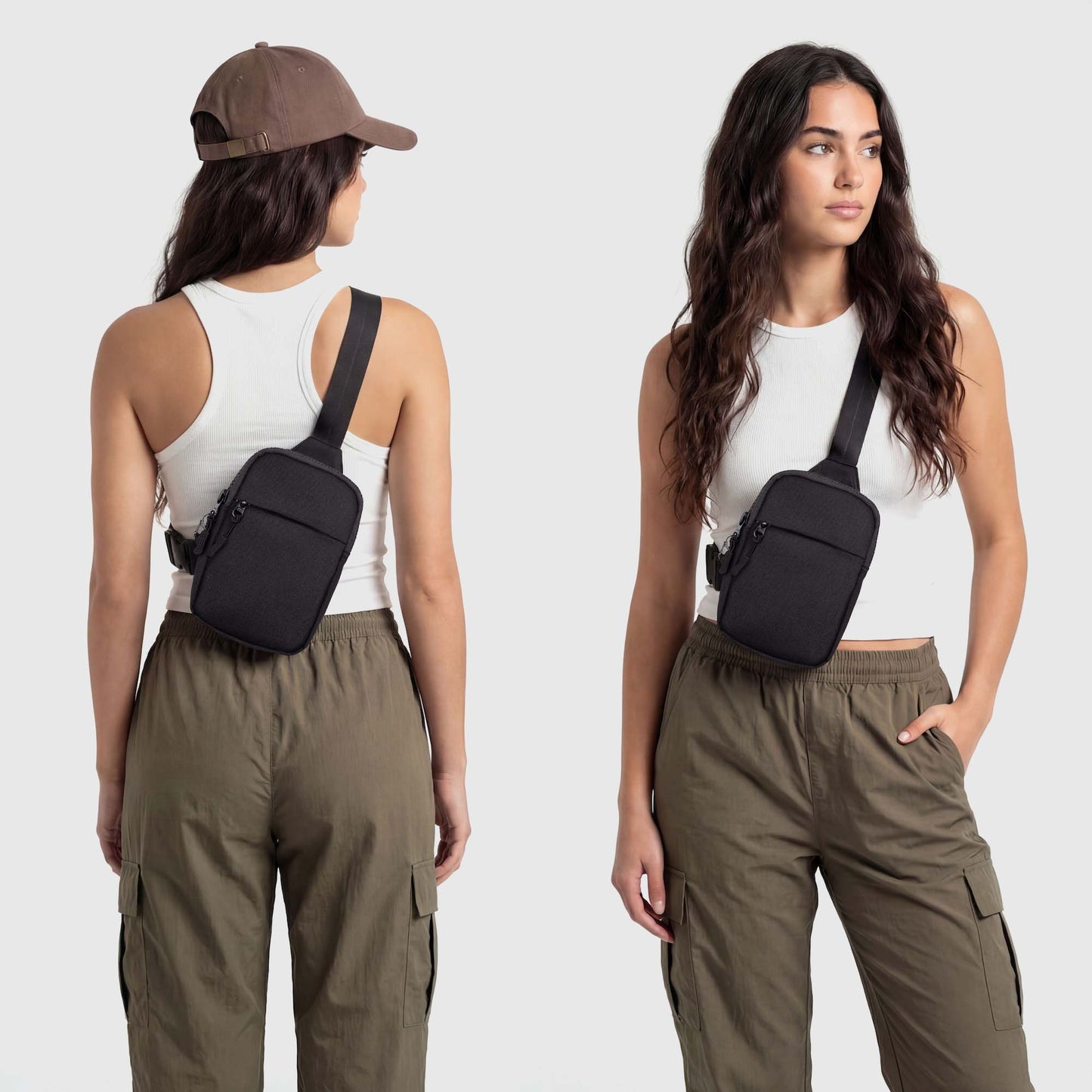 Bolsa de eslinga de viaje Versión 2.0 – Antirrobo y tela 500D resistente
