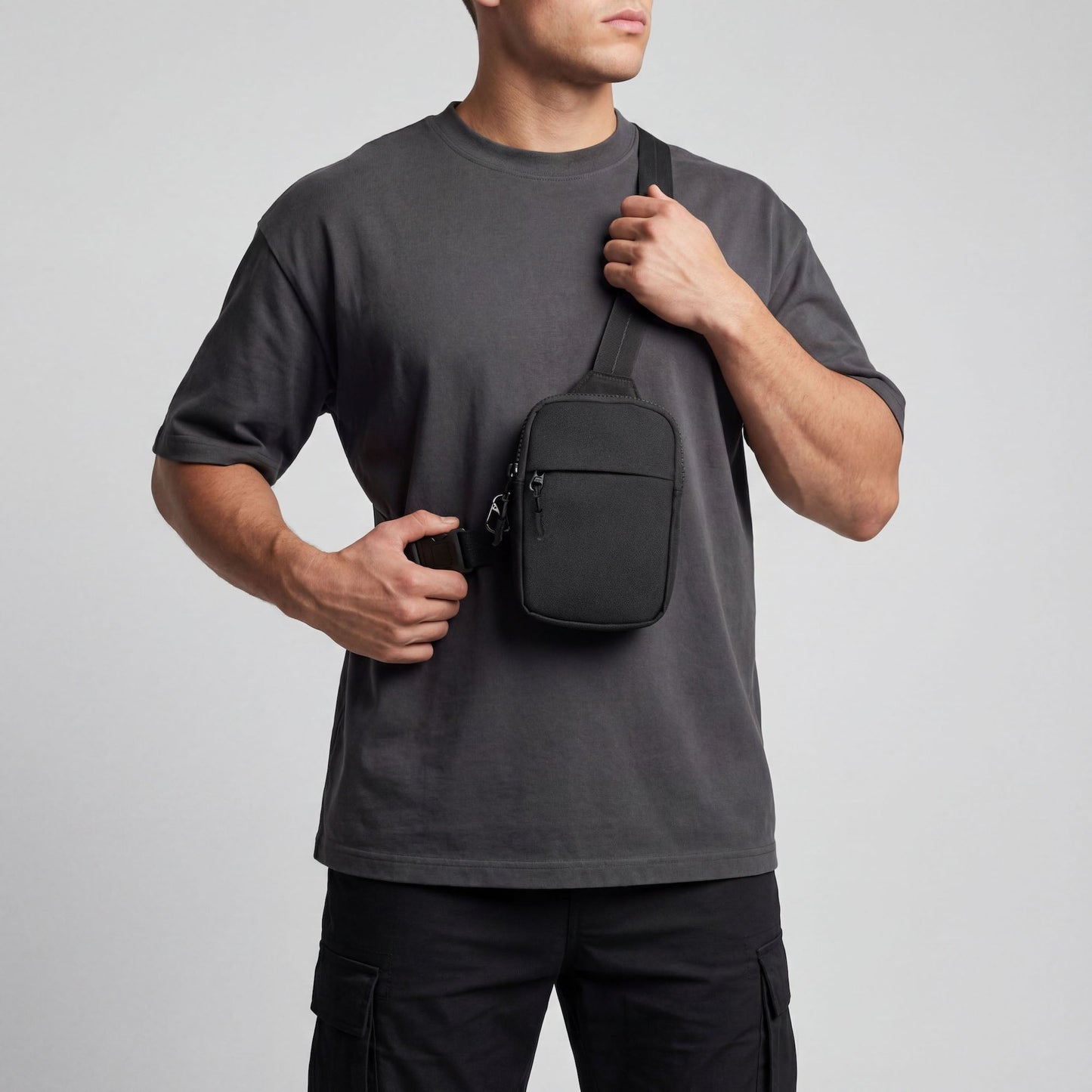 Bolsa de eslinga de viaje Versión 2.0 – Antirrobo y tela 500D resistente