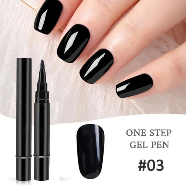 Pluma de gel de uñas de un paso