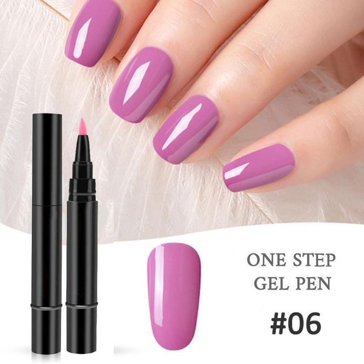 Pluma de gel de uñas de un paso