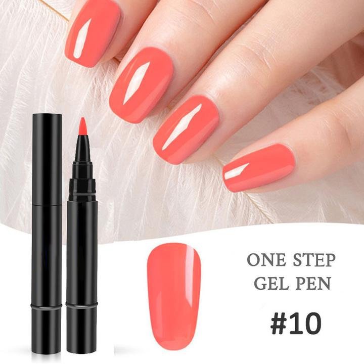 Pluma de gel de uñas de un paso
