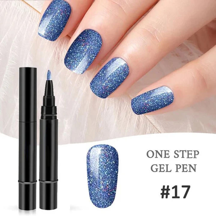 Pluma de gel de uñas de un paso