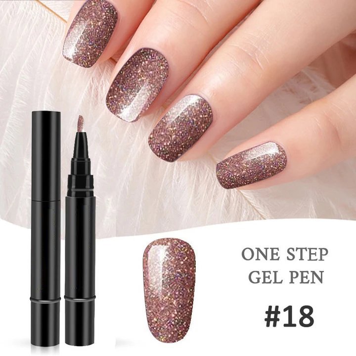 Pluma de gel de uñas de un paso
