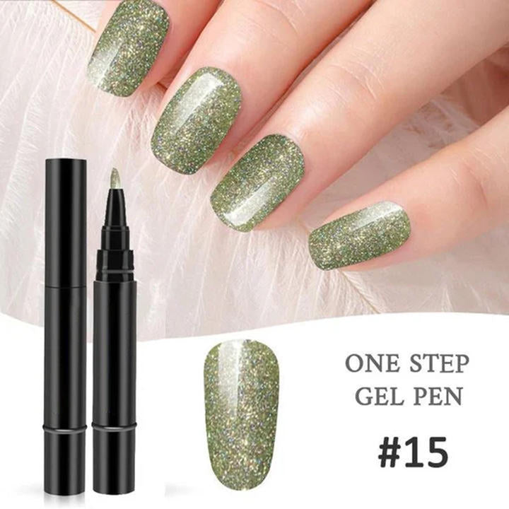Pluma de gel de uñas de un paso