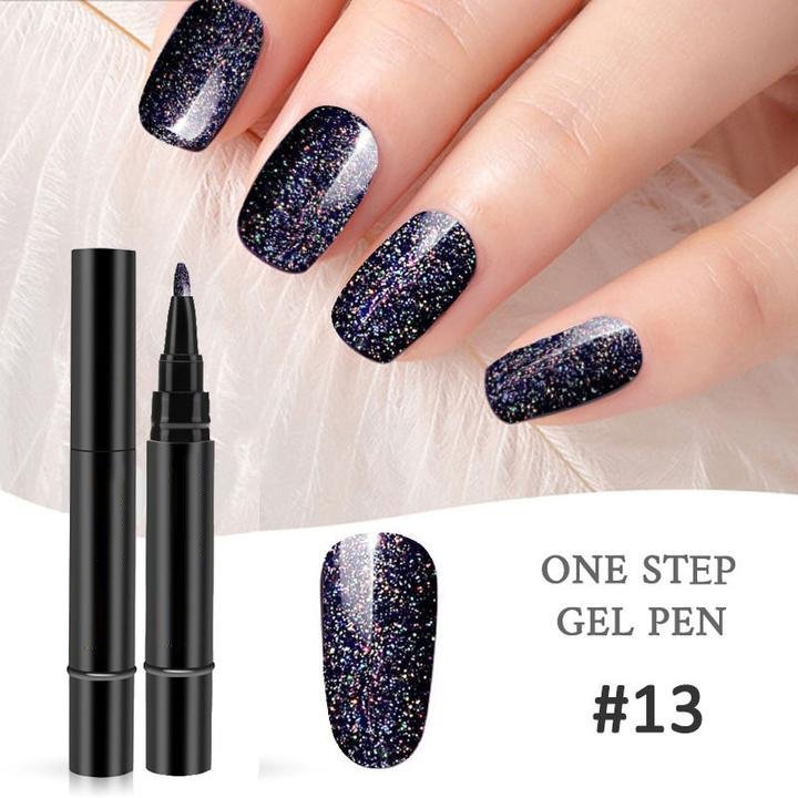 Pluma de gel de uñas de un paso