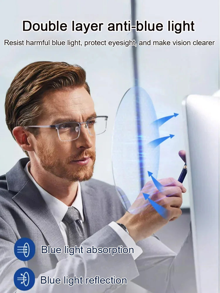 ✨Recién llegado✨Gafas de presbicia ultraligeras con filtro de luz azul