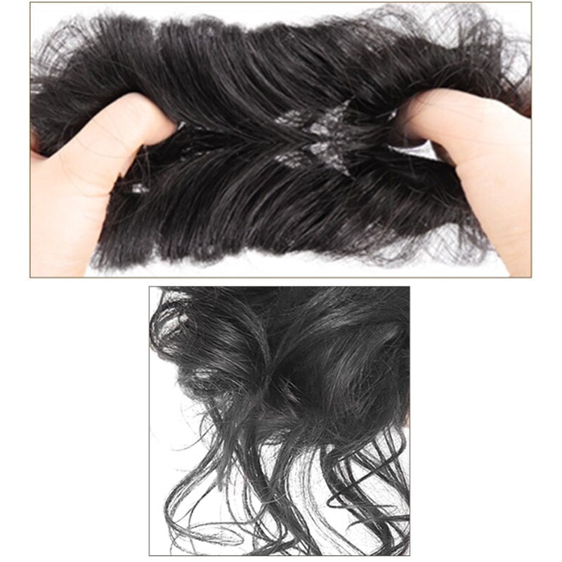 Gomas para moños para cabello rizado y despeinado
