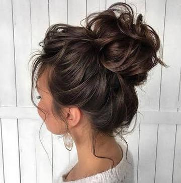 Gomas para moños para cabello rizado y despeinado