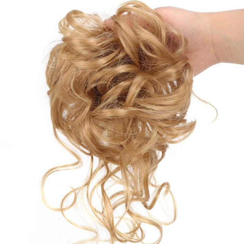 Gomas para moños para cabello rizado y despeinado