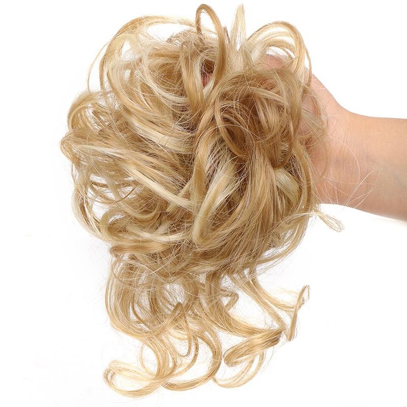 Gomas para moños para cabello rizado y despeinado