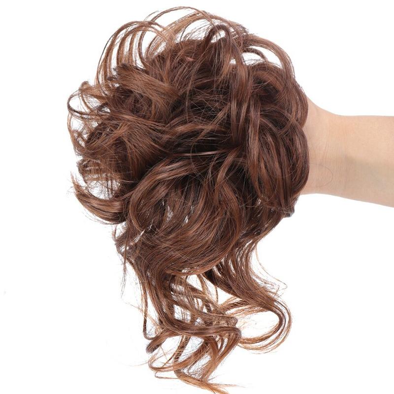 Gomas para moños para cabello rizado y despeinado