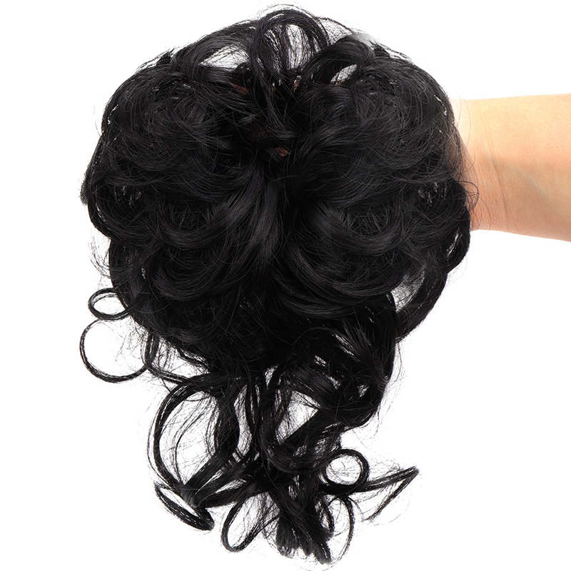 Gomas para moños para cabello rizado y despeinado