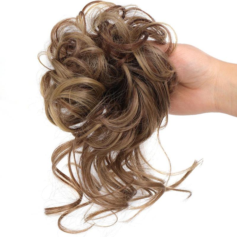 Gomas para moños para cabello rizado y despeinado