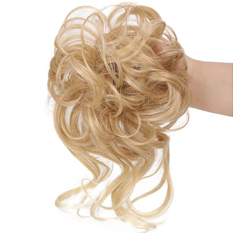 Gomas para moños para cabello rizado y despeinado
