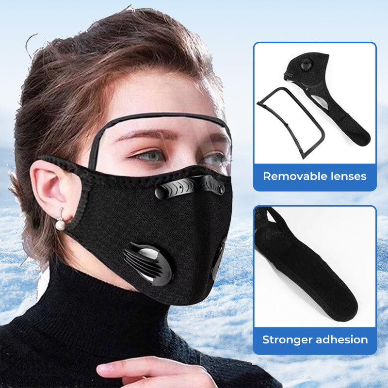 Máscara + Gafas de Motocicleta Anti-UV – Protección Total en la Ruta