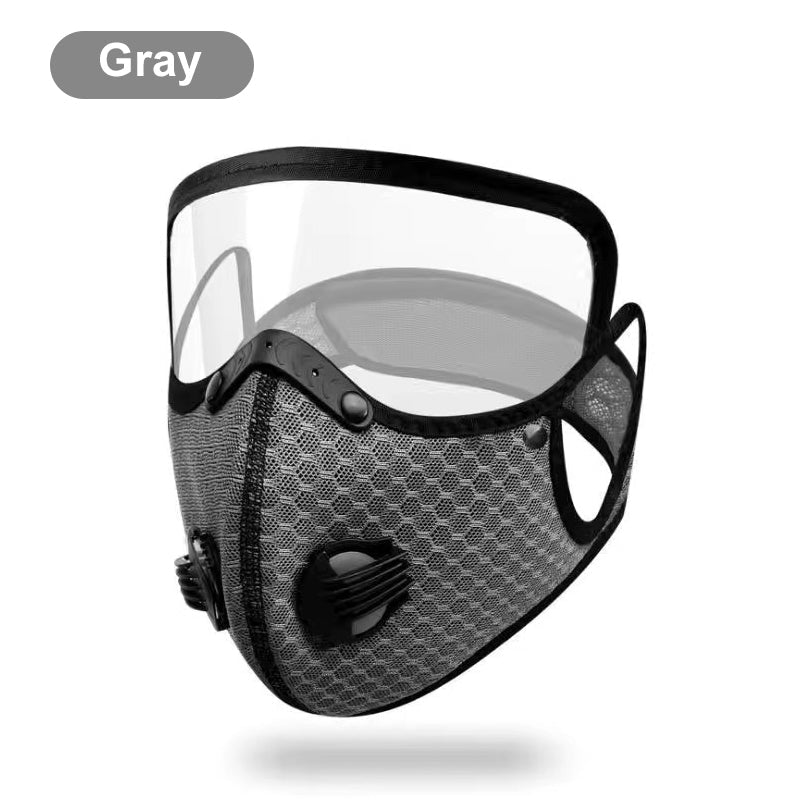 Máscara + Gafas de Motocicleta Anti-UV – Protección Total en la Ruta