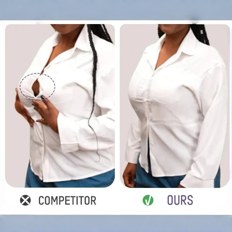 💐Sujetador elegante de cobertura completa transparente para mujer de talla grande