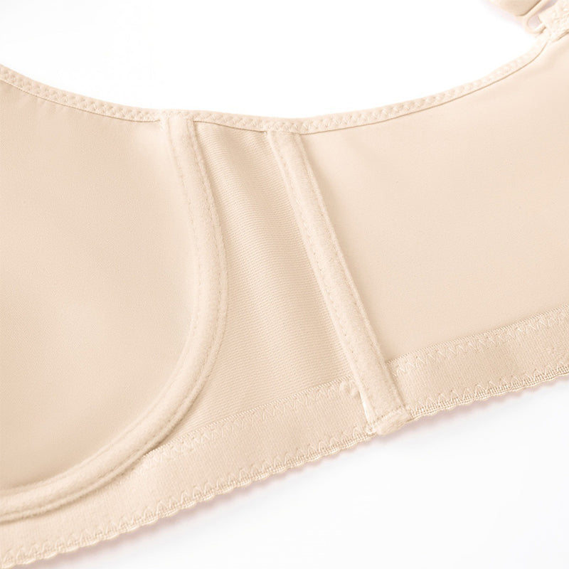 💐Sujetador elegante de cobertura completa transparente para mujer de talla grande