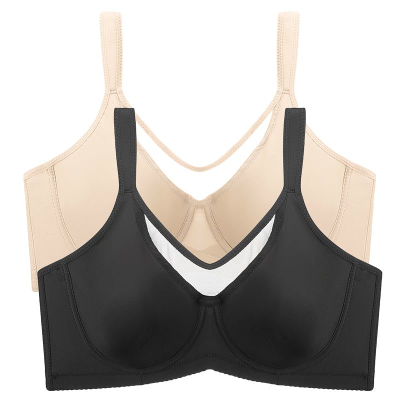 💐Sujetador elegante de cobertura completa transparente para mujer de talla grande