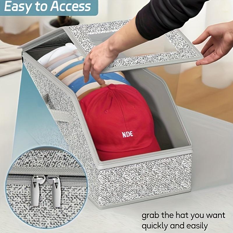 Cajas Organizadoras Apilables para Gorras