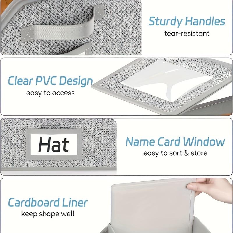 Cajas Organizadoras Apilables para Gorras