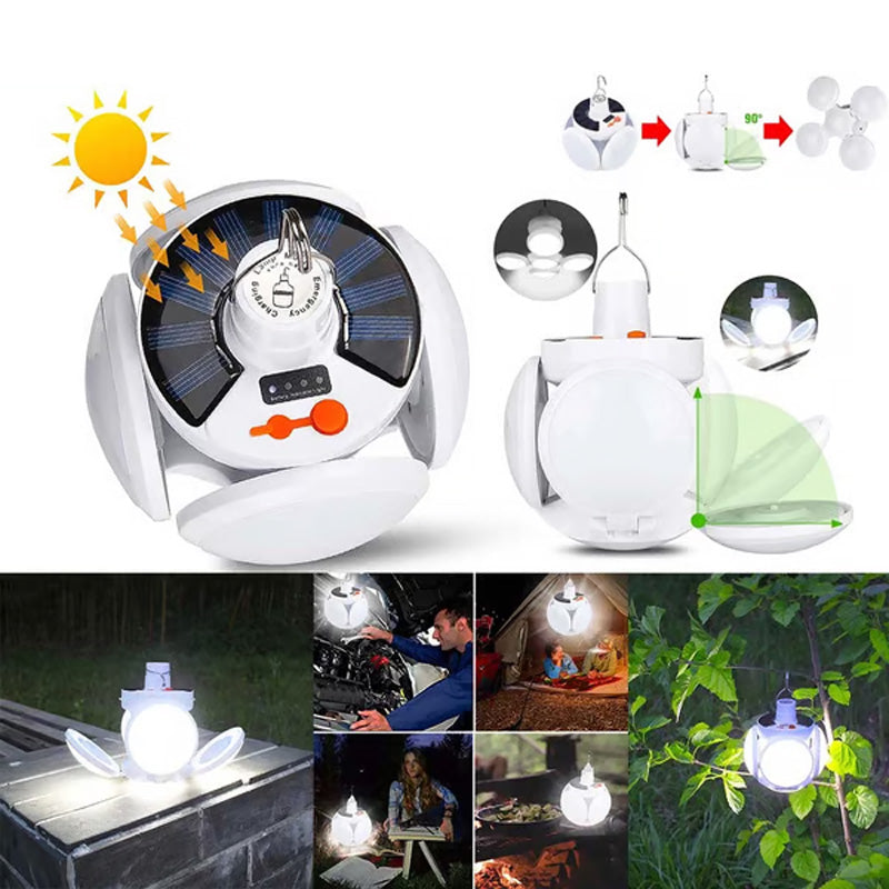 💡Luz solar impermeable multifuncional
