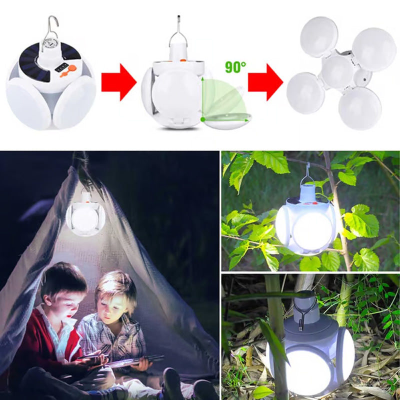 💡Luz solar impermeable multifuncional