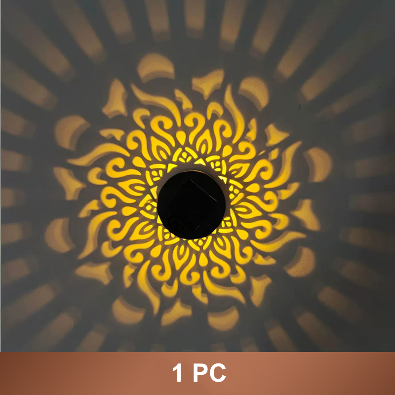 Lámpara Solar Mandala – Decoración Mágica para Exterior