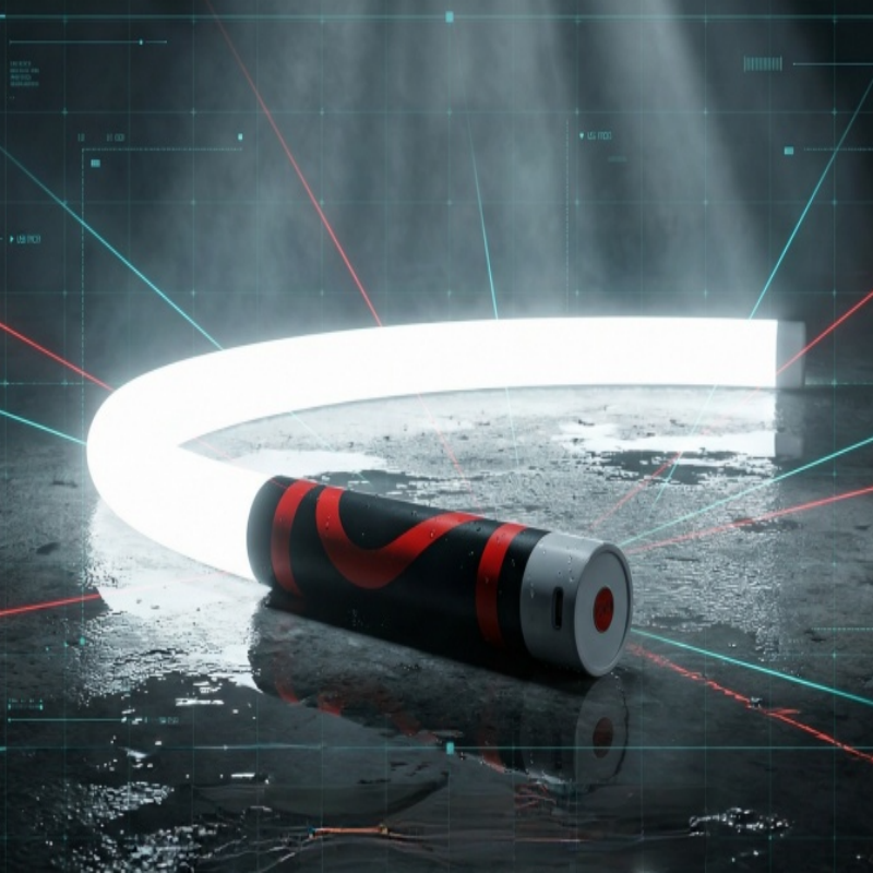 Tira de Luces LED Flexible de Silicona – 3 Modos, Type-C y Resistente al Agua