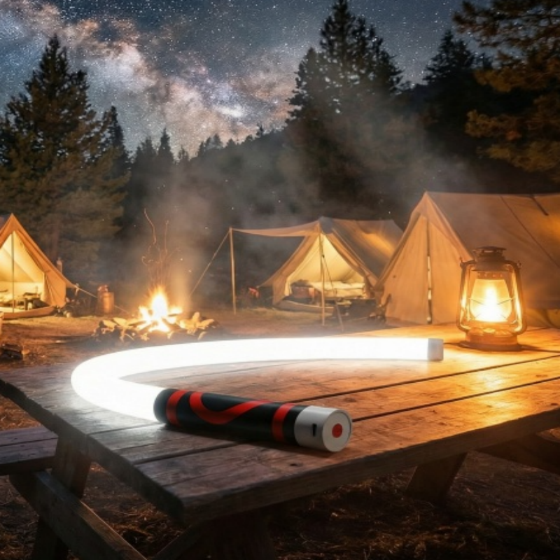 Tira de Luces LED Flexible de Silicona – 3 Modos, Type-C y Resistente al Agua